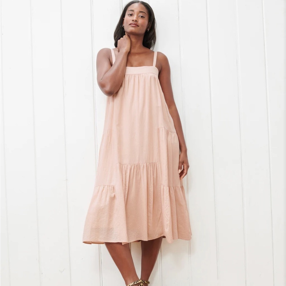JENNI KAYNE‎ Seersucker Summer Dress